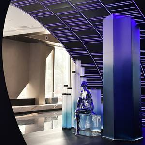 หุ่นยนต์รูปปั้นเหล็กรูปสูงสุดเซ็กซี่สำหรับตกแต่งบาร์หุ่นยนต์โซยามะสุดเซ็กซี่สำหรับผู้หญิง - Product Image 5