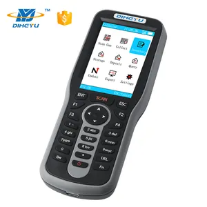 Scanner de codes à barres portable 2.4g sans fil 1D Logistique Pda téléphone mobile Collecteur de données