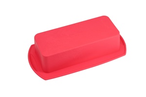 Molde Grande de Silicona Antiadherente Ecológico para Pan y Rosas, Rectangular con Doble Asa, Estilo Nórdico, Fácil de Usar para Hornear Pasteles, Grado Alimenticio - Product Image 3