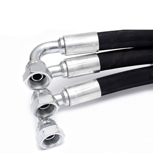 Mangueras Hidráulicas Negras Blince, Mangueras de Aire y Fuego de Goma Flexible con Alambre de Acero, Uso Industrial, Estándar SAE100, Temperatura de -40 °C a +120 °C - Product Image 4
