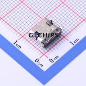 TYPE C-CQ-107PWB USB Connector SMD Connector ( Connector Type: Type-C )( Gender: Female )( Mounting Type: Horizontal Mount ) - Product Image 2