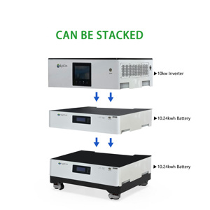 IP65 10kWh 20kWh 30kWh 40kWh 50kWh Stackable High Voltage Battery Solar Energy System Storage - Product Image 2
