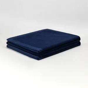 Wholesale Cheap Sea Blue Factory Price Customized Blue Wool Blanket For Hospital