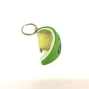 Lime Wedge Bottle Opener KEYCHAIN