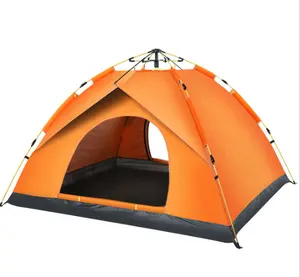 1-2/3-4 Berkemah Di Luar Ruangan Orang Ultralight Tenda Portable Pembukaan Otomatis Cepat Pantai Tenda Berjemur Shelter untuk Hiking Bepergian