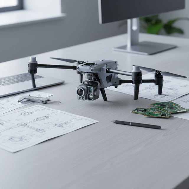 Remote Brushless Gimbal 3-Axis One-Click Dual Camera 4K UHD Aerial Photography Drone with 15KM Transmission