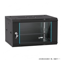 Armoire murale 6U, armoire serveur de centre de données 19 pouces, rack réseau haut de gamme