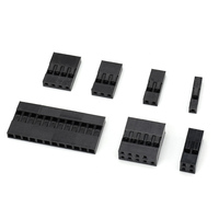 Connecteur Dupont 2,54 mm – Boîtier simple/double rangée mâle/femelle – Faisceau de câbles en plastique – Fourniture directe usine