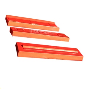 Hoge Chrome Staal Impact Crusher Vervangende Onderdelen Keramische Geplaatst APK40 APK50 APK60 APK70 NP1213 NP1315 NP1520 Blow Bar