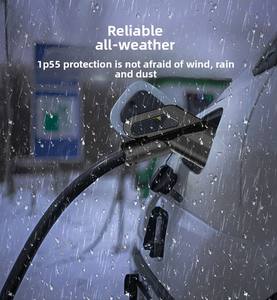 Câble d'extension pour véhicule électrique Type 2 5 mètres Mâle-Femelle 32A Compatible avec Audi E-Tron Porsche Taycan Renault <span class=keywords><strong>Zoe</strong></span> - Product Image 4