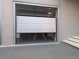 Prezzo di fabbrica pieghevole porta Garage senza cingoli sezionale automatizzata <span class=keywords><strong>porte</strong></span> del Garage in testa isolato porta del Garage - Product Image 5