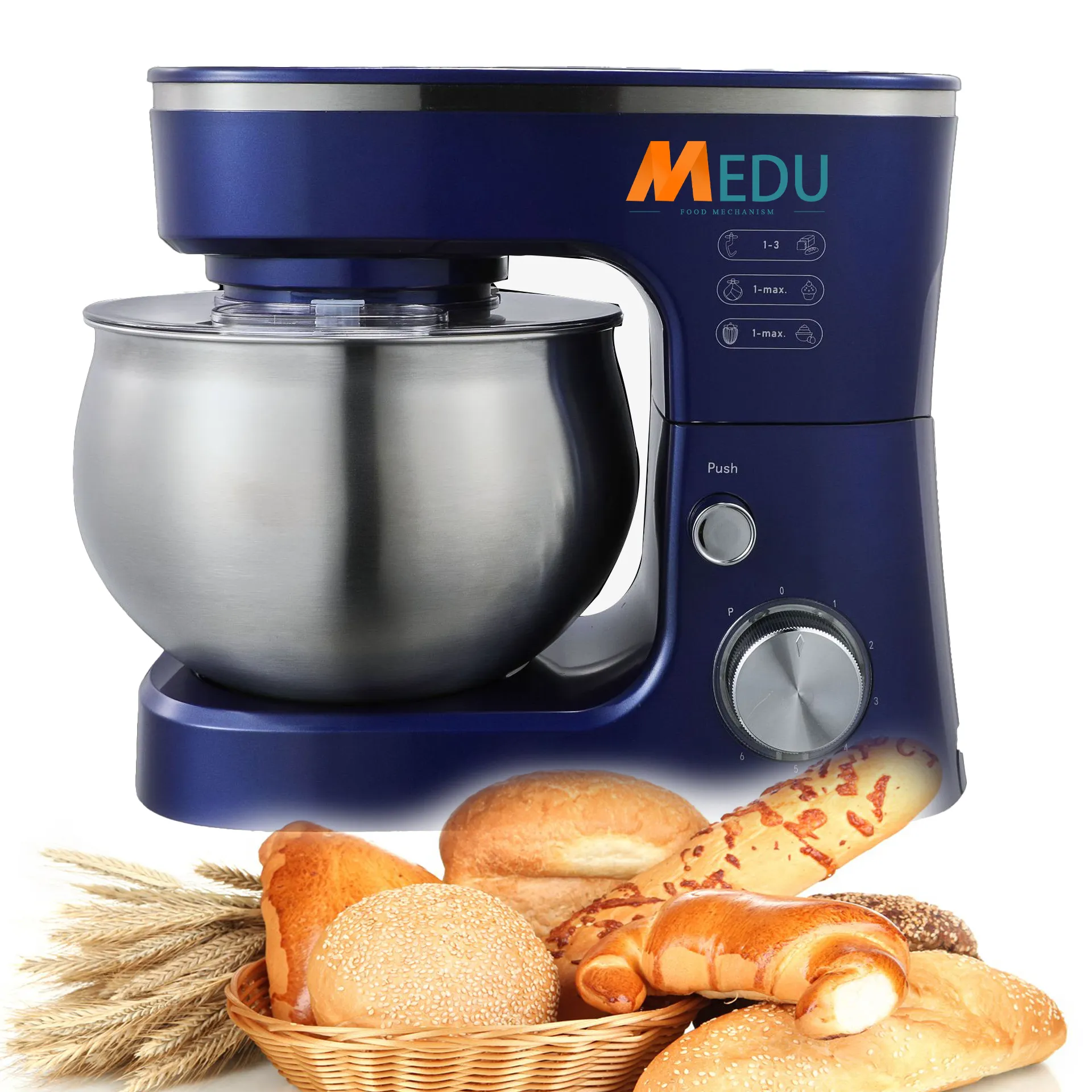 Profession elle Maschinen Kommerzielle Dubai Back geräte Kneten 5l 1200w Mischen von kleinem Brot Preis In Ksh Bear Dough Mixer