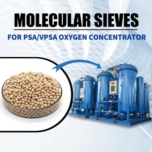 Tamiz <span class=keywords><strong>molecular</strong></span> a base de litio para jlox-101 de zeolita x, concentrador de oxígeno médico psa, 0,4-0,8mm, 1,3-1,7mm - Product Image 5