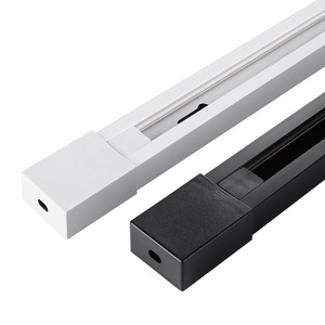 Commercial Track Light Aluminum <b>Rail</b> 1m 1.5m 2m Led For Clothing Store Background <b>Wall</b> Showroom - Product Image 1
