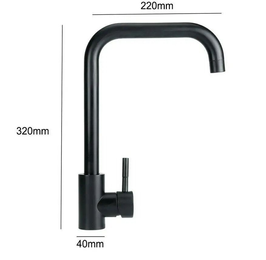 China Manufacturer Water Flow Control Stainless Steel Water Tap Kitchen Faucet