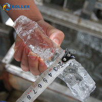 Machine à glace en plaques Koller PM10 1 tonne, fabrication de glace double face pour le refroidissement des fruits de mer