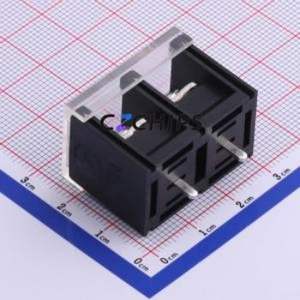 KF78C-13.0-2P Barrier Terminal Block Through hole Component (THT),P=13mm Connector With Cover Plate 13mm 1x2P Straight Pin - Product Image 2