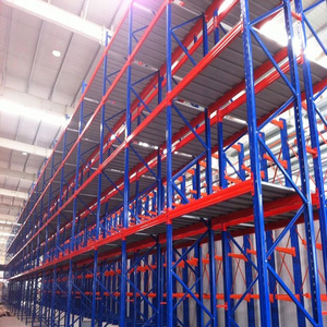 Verstelbaar 5-laags Heavy Duty Stalen Pallet Rack Met Corrosiebescherming <span class=keywords><strong>3</strong></span> Jaar Garantie Voor Magazijnopslag - Product Image 2