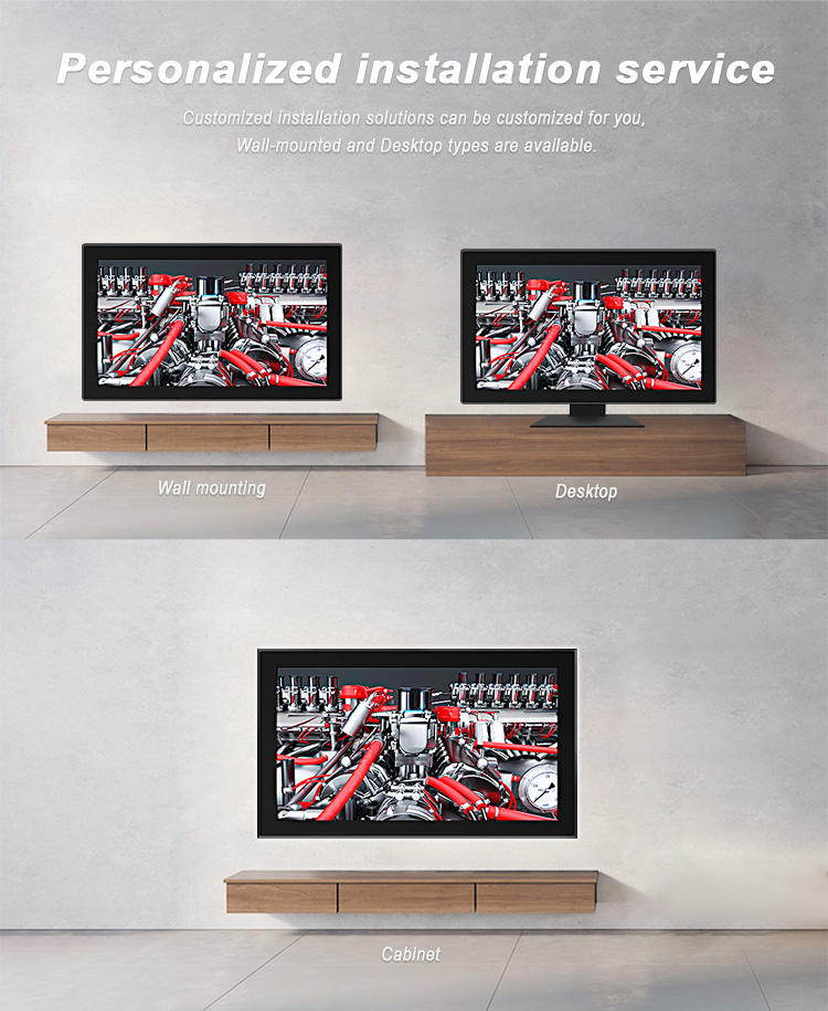 13.3 Inch IP65 Aluminum Pure Flat All-in-One PC Tablet PCAP Touch AMD IPS Android Industrial Business Use Panel PC