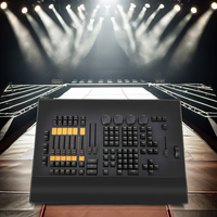 Console DMX PRO pour éclairage de scène, contrôleur DMX512 avec flight case pour DJ et projecteurs à tête mobile