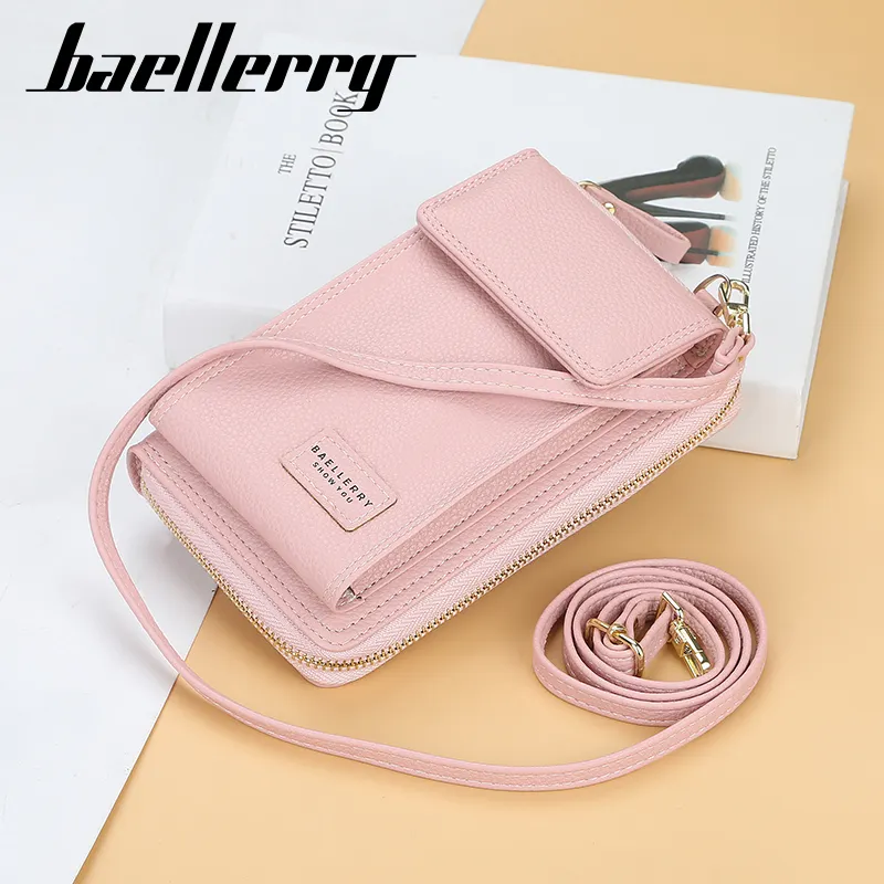 2020 baellerry fashion vegan PU leather vintage Shoulder bag ladies' wallet