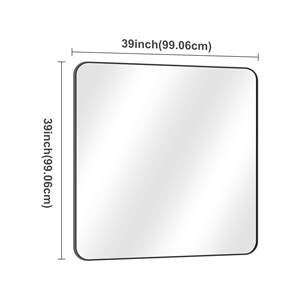 Hot-selling Self-adhesive Bathroom <b>Mirror</b> Wall-mounted Non-punching Style Suitable for Washstand and Makeup Tasks - Product Image 5