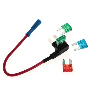 Fast low voltage small blade fuse holder for car