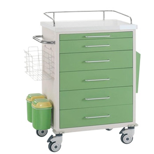 효율성과 안전을 위해 설계된 Hr912 병원 가구 튼튼한 의학 트롤리 충돌 카트 - Product Image 1