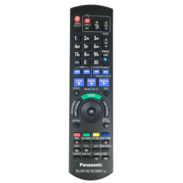 New Replacement for Dvd Player Recorder Ir6 Remote N2qayb000479 PLC
