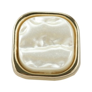 Botones decorativos metálicos <span class=keywords><strong>de</strong></span> vástago cuadrado lavables para camisa, cárdigan, suéter, gemelos y cuello con base alta - Product Image 6