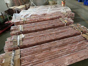 Asta di <span class=keywords><strong>Terra</strong></span> in Acciaio al Carbonio Q235 Rivestita in Rame 14,2mm per Sistema di Messa a <span class=keywords><strong>Terra</strong></span> e Protezione dai Fulmini - Product Image 5