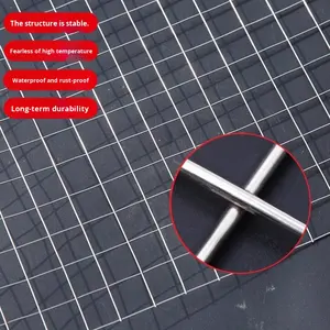 Paslanmaz Çelik Kaynaklı Tel Örgü Levha Kare Delikli Izgara Çit Yetiştirme Koruması Çin Anakarası Model 304 - Product Image 4