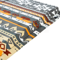 Tapis de sol gonflable automatique portable de style ethnique pour l'extérieur, résistant à l'eau, épaissi, matelas pneumatique de camping