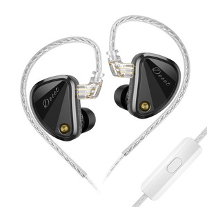 KZ Decet Auriculares con cable en el oído HiFi 10-Driver Array Dynamic Monitor Auriculares ajustables IEM Auriculares con cable para juegos - Product Image 1