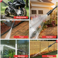 EAFC Cordless High Pressure Washer dengan Motor Tembaga Murni, Nozzle Putar, dan Semprotan Busa Multi-Mode untuk Kendaraan.