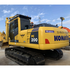 El color original de alta calidad utilizó el excavador de KOMATSU usado Japón KOMATSU PC200 utilizó el excavador de excavación - Product Image 3