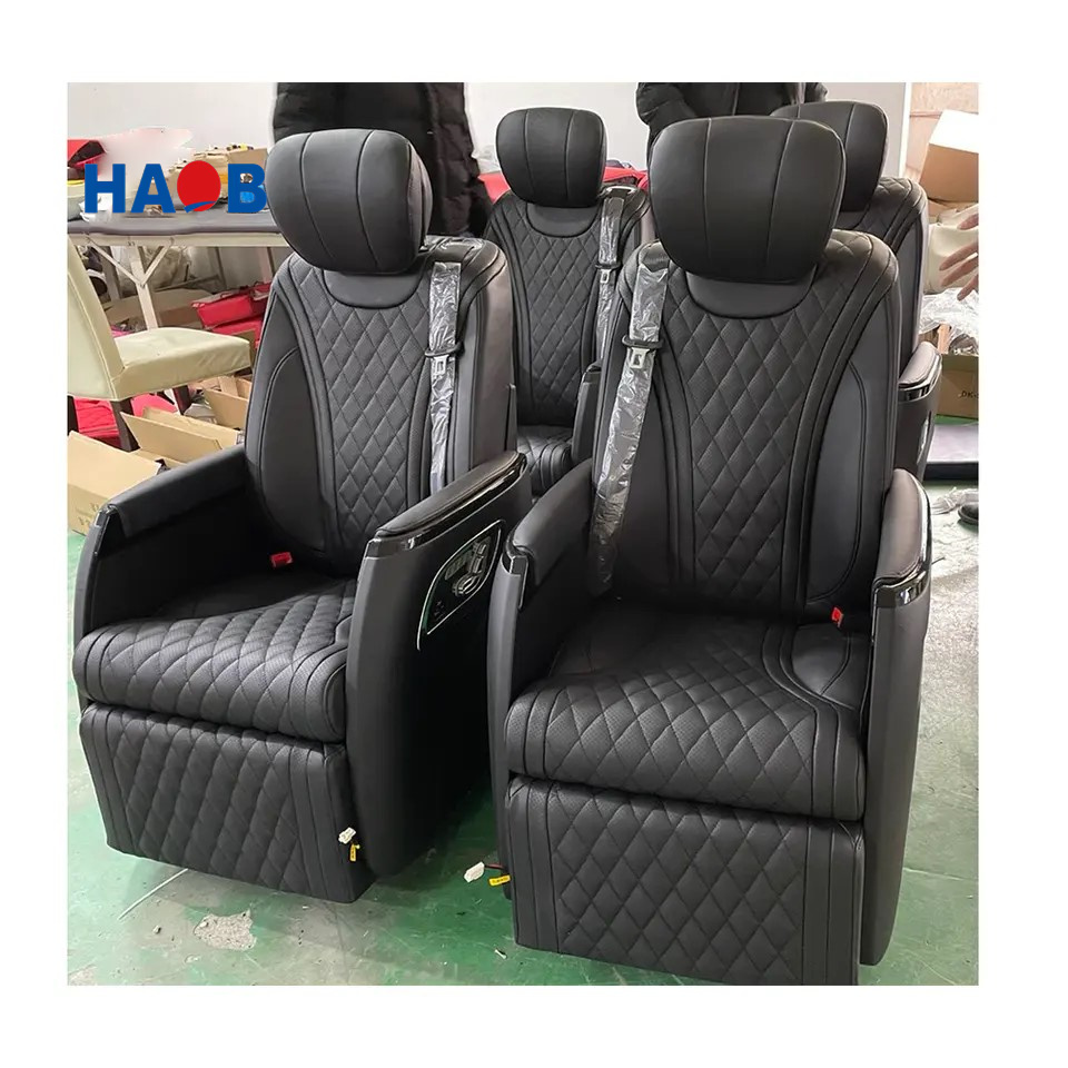 new luxury maybach auto Car Seats With smart table For vito w447 sprinter van v class