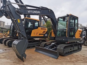 Excavadora de cadenas HX80G de 7.5 toneladas, motor Yanmar de 46.3kW, fuerza de excavación de 56kN, precio directo de fábrica en China, Nivel 2, exportación, nueva. - Product Image 2