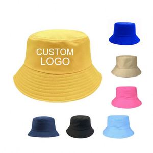 Chapeau Bob Personnalisé Imprimé Brodé pour Plage, Pêche, Couleur Unie, Casquette Adulte - Product Image 3