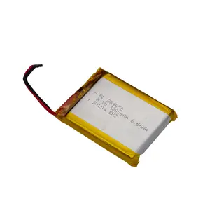 Batteria ricaricabile ai polimeri di ioni di litio da 3.7V 804050 1800mAh di qualità A + per altoparlante giocattolo