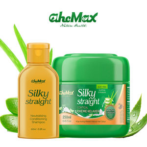 Shampoo neutralisant rose et relaxant capillaire pour cheveux noirs de type 4B/4C, usage professionnel en salon, apaisant et hydratant - Product Image 1