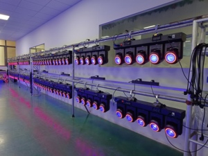 RGBW LED Beam Moving Head Stage Lights IP33 8000K Hanging Mount Disco Club Wedding DMX512 <strong>Control</strong> 5 Head 80W Live Stream - Product Image 4