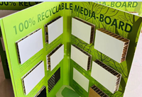 Großhandel Beschichtete Doppelseitige Feuchtigkeitsbeständige Wabenpapierplatten für Trennwände und Displays