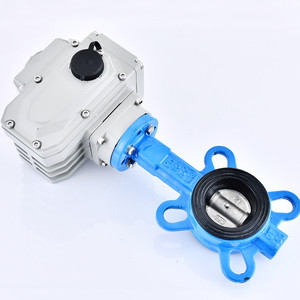 Válvula de Mariposa Eléctrica D971X-16Q con Sello Suave para Agua a Temperatura Normal 220V Uso General - Product Image 3