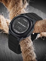 Montre-bracelet électronique haut de gamme TOMI T207 pour homme, affichage du calendrier sportif, bracelet en plastique, montre d'affaires, montre-bracelet personnalisée