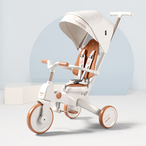 دراجة ثلاثية العجلات للأطفال من بلاي كيدز باكستان، تصميم جديد للأطفال من <span class=keywords><strong>2</strong></span>-6 سنوات، دراجة ثلاثية قابلة للطي مع مقبض دفع للأطفال الصغار - Product Image 1