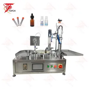 Automatic eyedrop filling and capping machine line eye drop bottling fill packaging machine