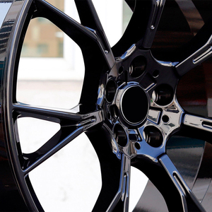 Alliage d'aluminium 6061-T6 de haute qualité 5x120 5x112 Jantes forgées noires 789m pour <span class=keywords><strong>Bmw</strong></span> X6 X5 X4 X3 E71 740i <span class=keywords><strong>X</strong></span> <span class=keywords><strong>Drive</strong></span> M Sport 740 M5 M3 M4 - Product Image 2
