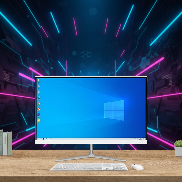 24 Inch All-in-One Desktop Computer with SSD and LCD Display for Office Education Home Use-Source Manufacturers