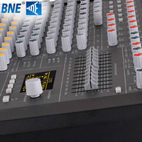 Console de mixage OEM CMS1000-3 avec double contrôleur DSP 99, mixeur de scène DJ, mixeur audio 10 canaux, console de performance en direct CMS1000